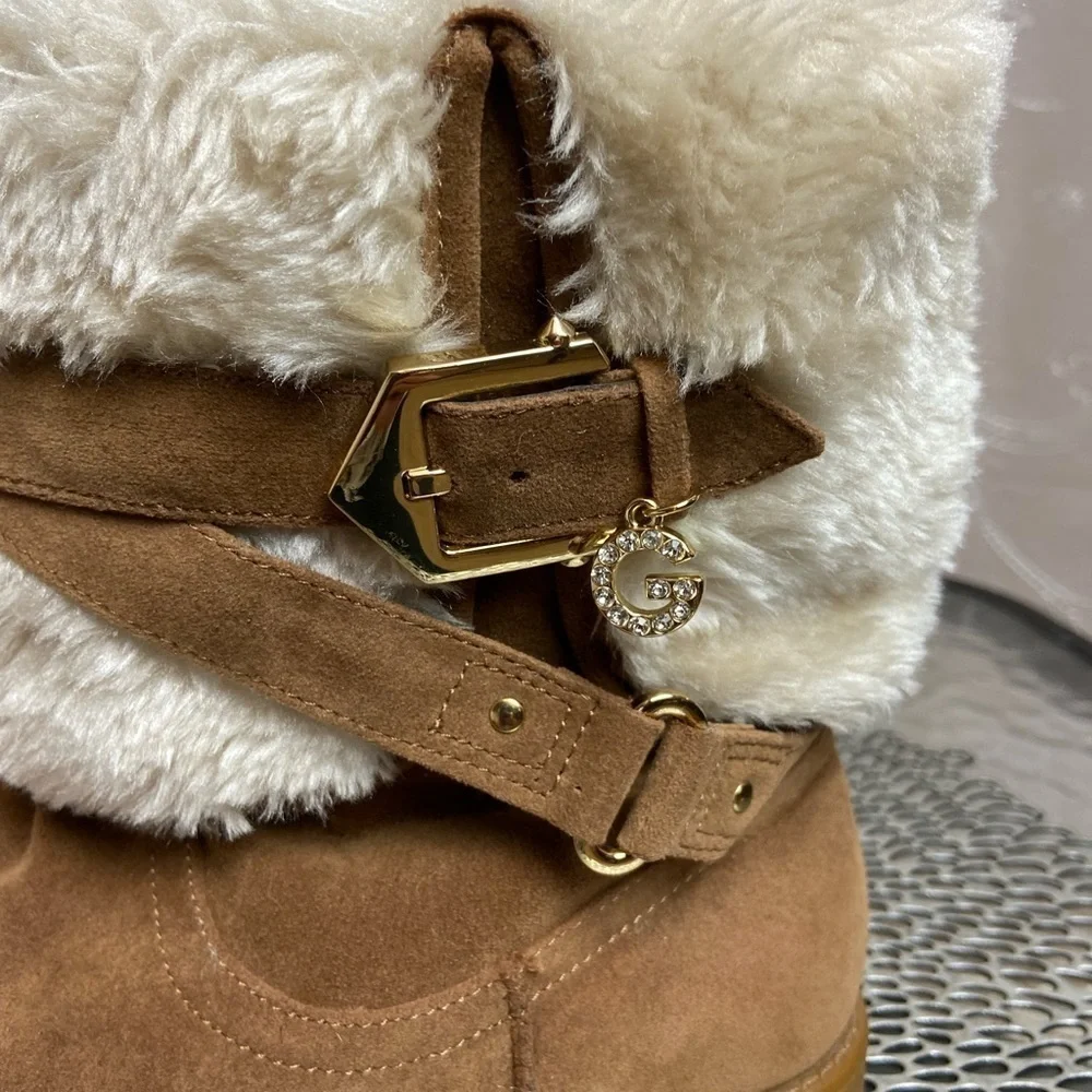 G by Guess Winter Boots Brown, 6
